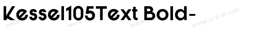 Kessel105Text Bold字体转换